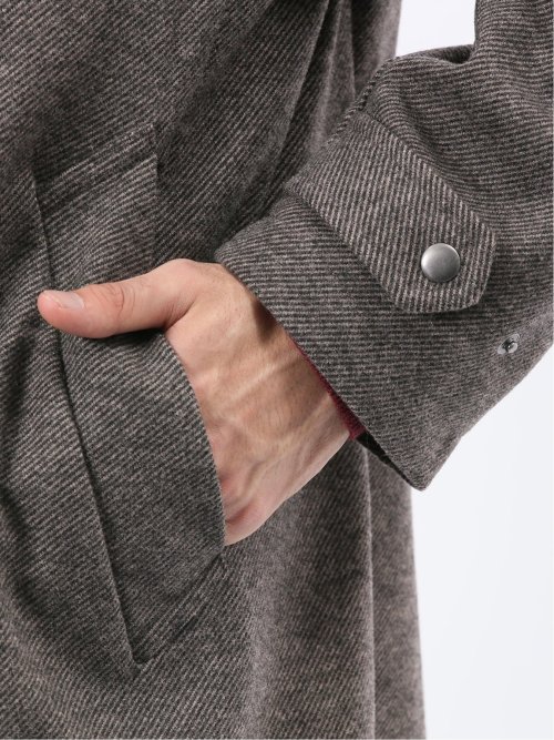 ストレッチメルトン フード脱着 コート