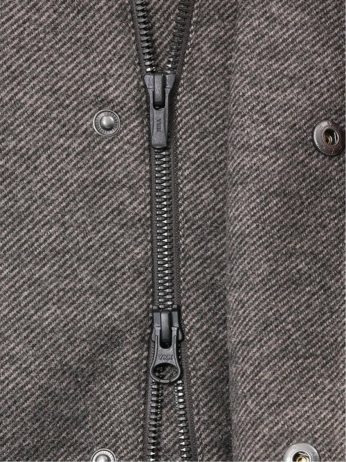 ストレッチメルトン フード脱着 コート