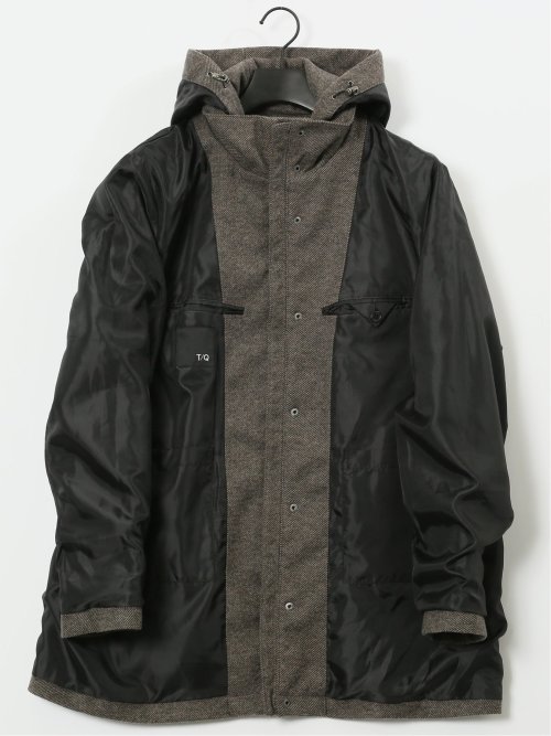 ストレッチメルトン フード脱着 コート