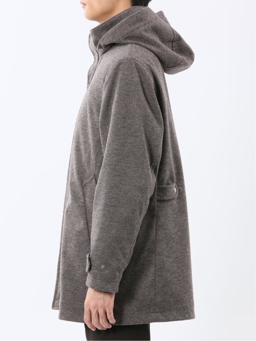 ストレッチメルトン フード脱着 コート