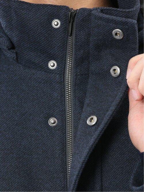 ストレッチメルトン フード脱着 コート