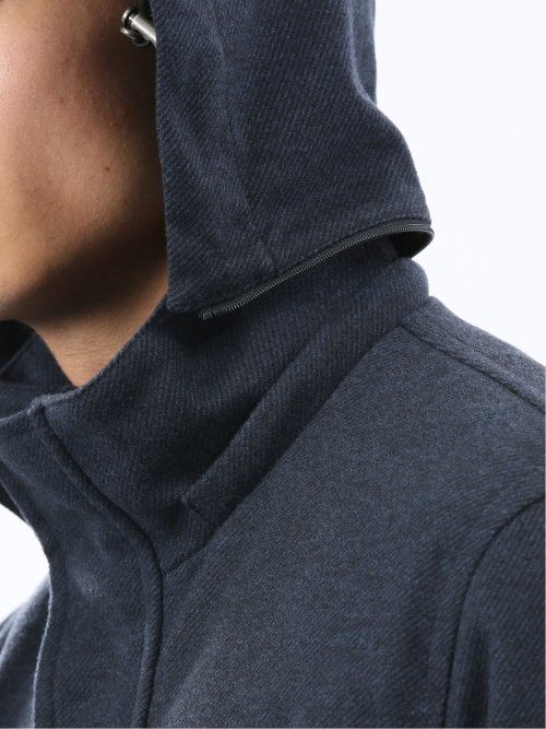 ストレッチメルトン フード脱着 コート