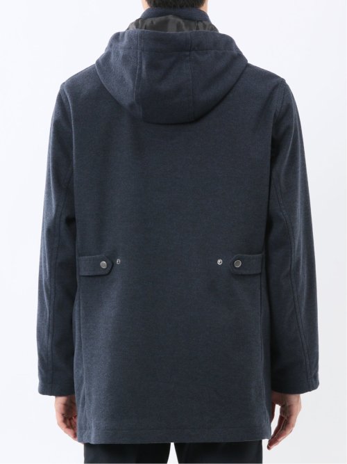 ストレッチメルトン フード脱着 コート