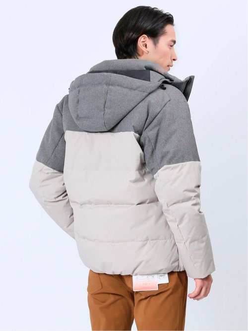 WOOLEN TEC+ON ハイブリッド切替ダウン