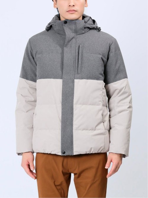 WOOLEN TEC+ON ハイブリッド切替ダウン