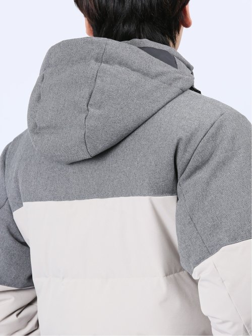 WOOLEN TEC+ON ハイブリッド切替ダウン