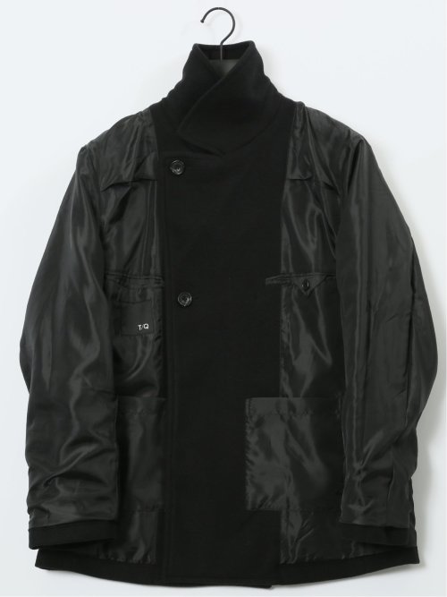 ストレッチメルトン ピーコート