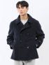 ストレッチメルトン ピーコート
