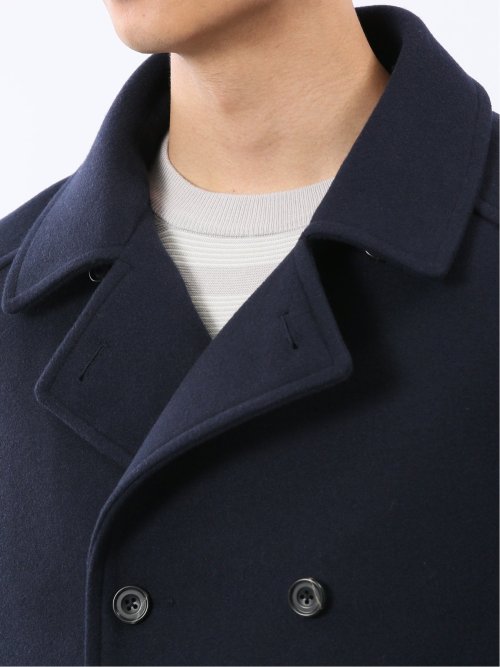 ストレッチメルトン ピーコート