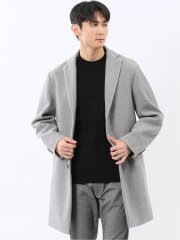 ストレッチメルトン チェスターコート