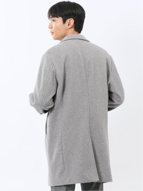 ストレッチメルトン チェスターコート