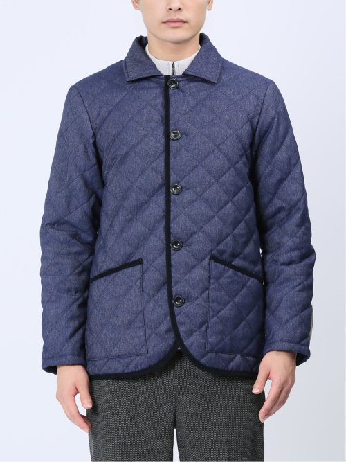 WOOLEN TEC+ON 中綿キルティングジャケット