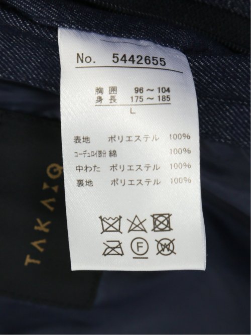 WOOLEN TEC+ON 中綿キルティングジャケット