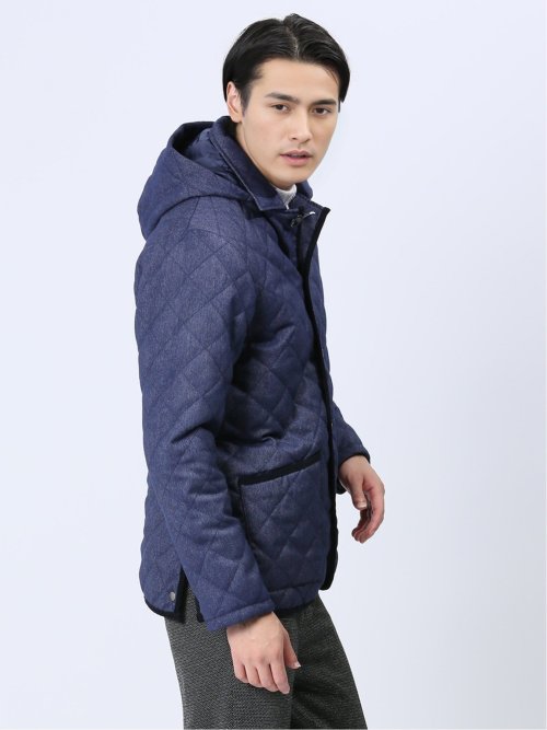 WOOLEN TEC+ON 中綿キルティングジャケット