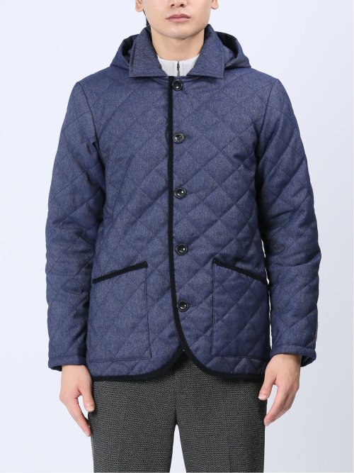 WOOLEN TEC+ON 中綿キルティングジャケット