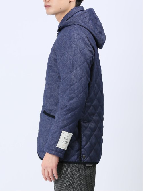 WOOLEN TEC+ON 中綿キルティングジャケット