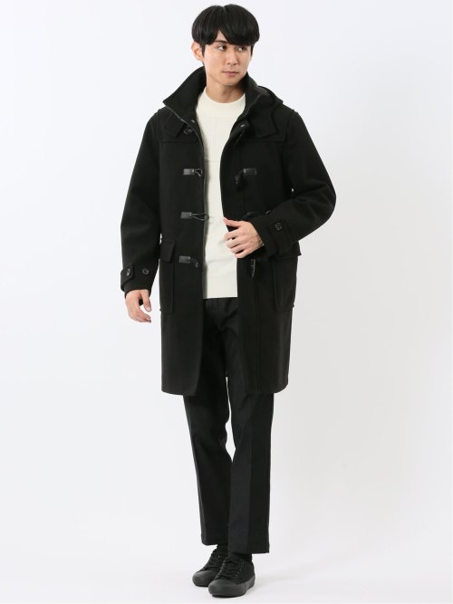 ストレッチメルトン ダッフルコート