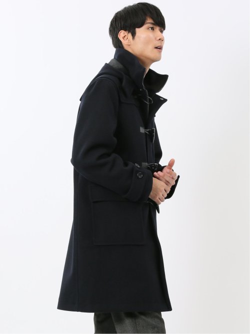ストレッチメルトン ダッフルコート