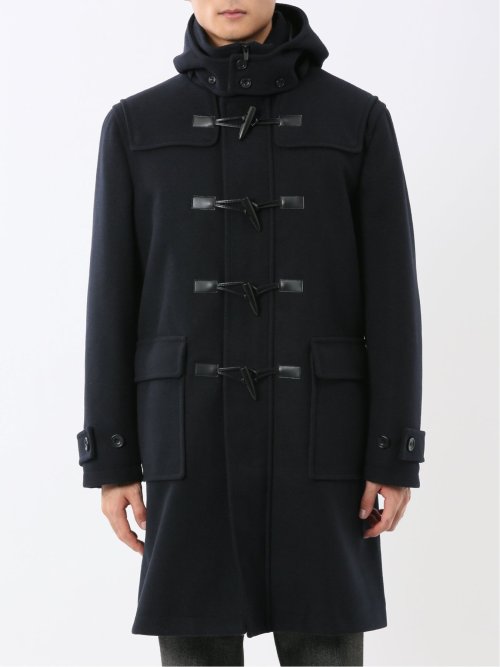 ストレッチメルトン ダッフルコート