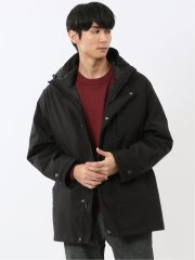 3WAY フード脱着 ライナー付きコート へリンボン