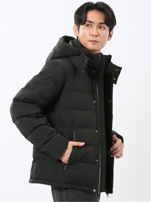 ストレッチツイル フード脱着 ダウン