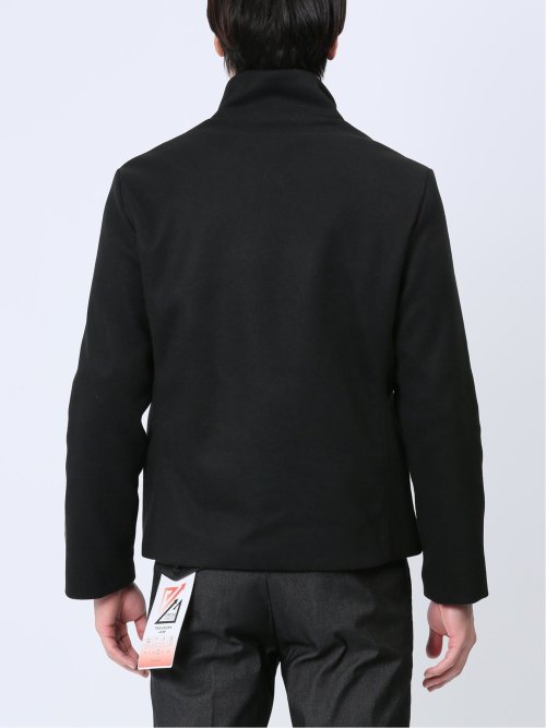 MELT+ON スタンドカラーショートコート