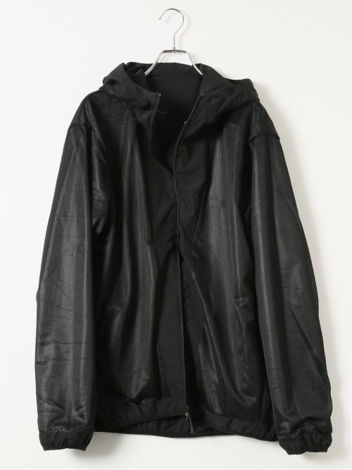 【大きいサイズ】グランバック ブルゾン アウター メンズ ALL WEATHER TEX 裏メッシュ フルジップ パーカー