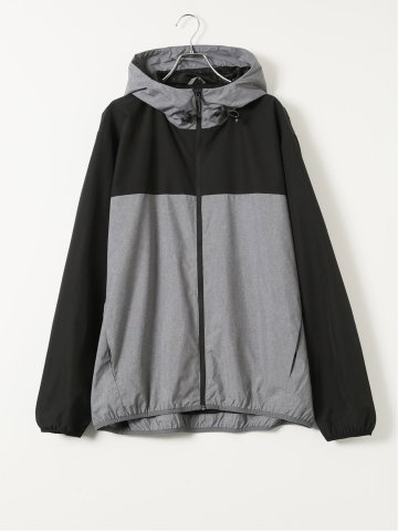 【大きいサイズ】グランバック ブルゾン アウター メンズ ALL WEATHER TEX 裏メッシュ フルジップ パーカー