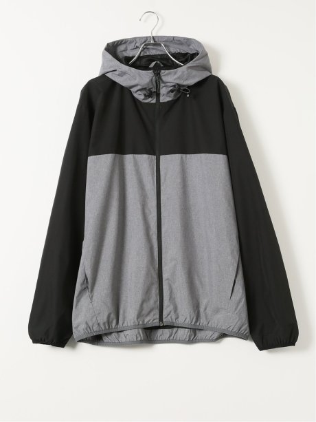 【大きいサイズ】グランバック ブルゾン アウター メンズ ALL WEATHER TEX 裏メッシュ フルジップ パーカー