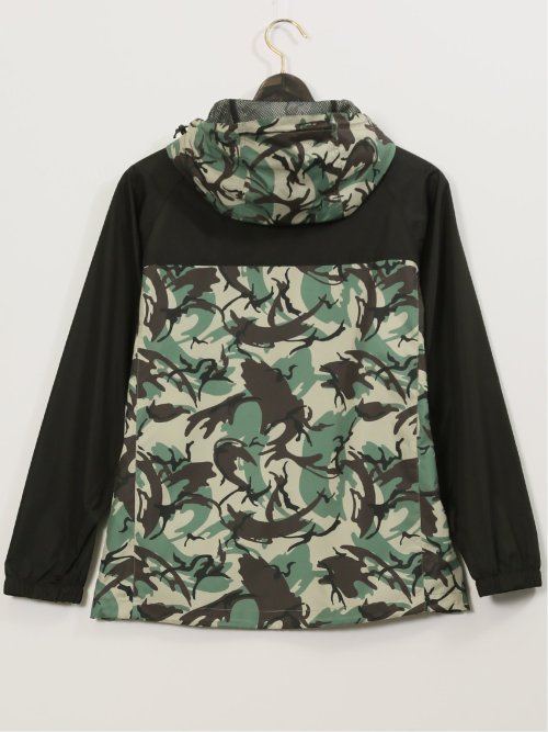 【大きいサイズ】ファーストダウン/FIRST DOWN 撥水 フード付きブルゾン