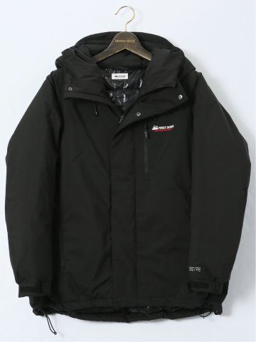 【大きいサイズ】ファーストダウン/FIRST DOWN ALL WEATHER TEX 中綿 フードブルゾン