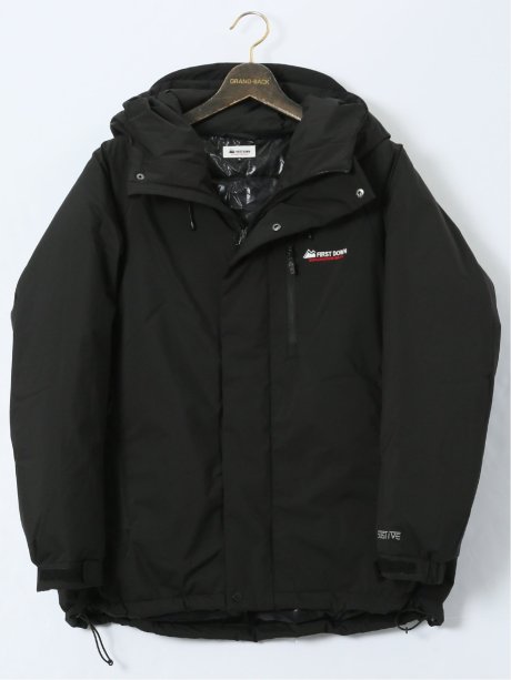 【大きいサイズ】ファーストダウン/FIRST DOWN ALL WEATHER TEX 中綿 フードブルゾン