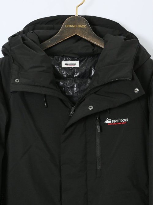 【大きいサイズ】ファーストダウン/FIRST DOWN ALL WEATHER TEX 中綿 フードブルゾン