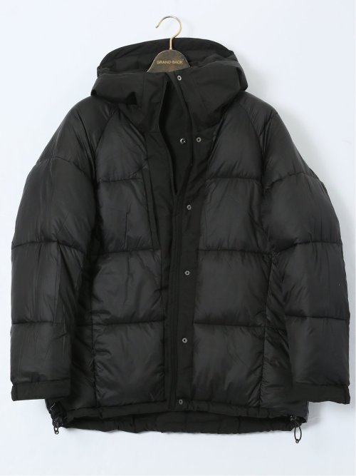 【大きいサイズ】ファーストダウン/FIRST DOWN ALL WEATHER TEX 中綿 フードブルゾン