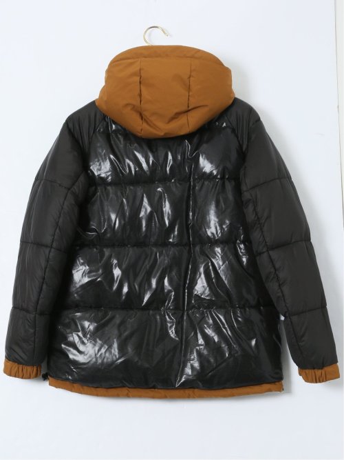 【大きいサイズ】ファーストダウン/FIRST DOWN ALL WEATHER TEX 中綿 フードブルゾン