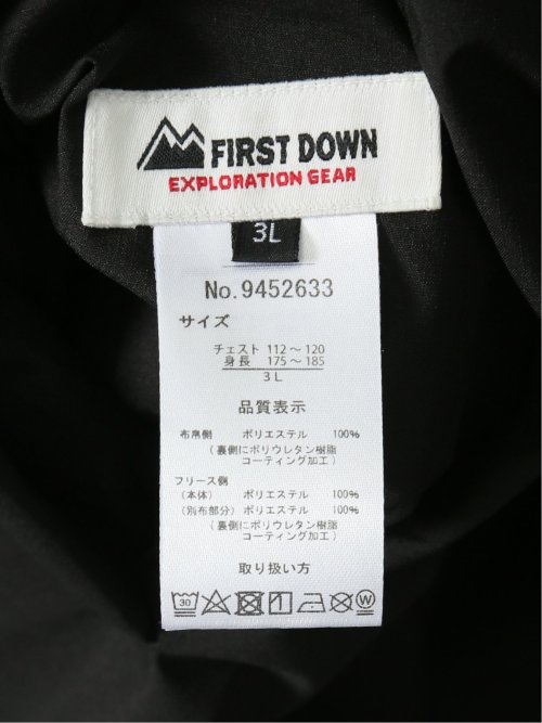 【大きいサイズ】ファーストダウン/FIRST DOWN ALL WEATHER TEX リバーシブル スタンドブルゾン