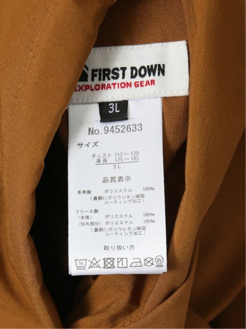 【大きいサイズ】ファーストダウン/FIRST DOWN ALL WEATHER TEX リバーシブル スタンドブルゾン