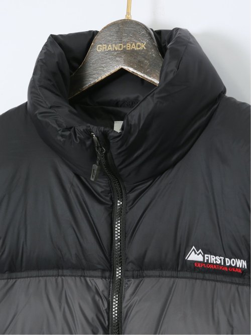 【大きいサイズ】ファーストダウン/FIRST DOWN ウォッシャブル 撥水 スタンドダウン