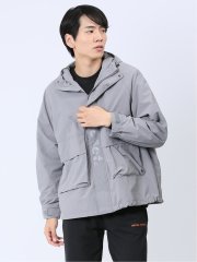 【WEB限定】ミンズクローゼット/mihns closet 裏メッシュ ウインドパーカー