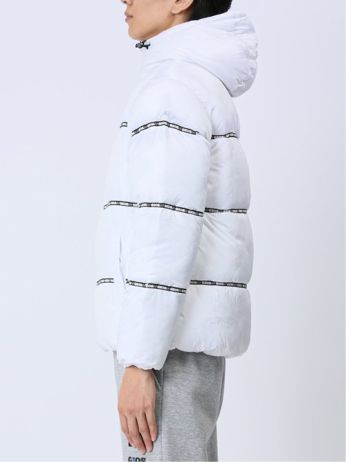 【WEB限定】ジオス/GIOS テープ使い 中綿フードブルゾン