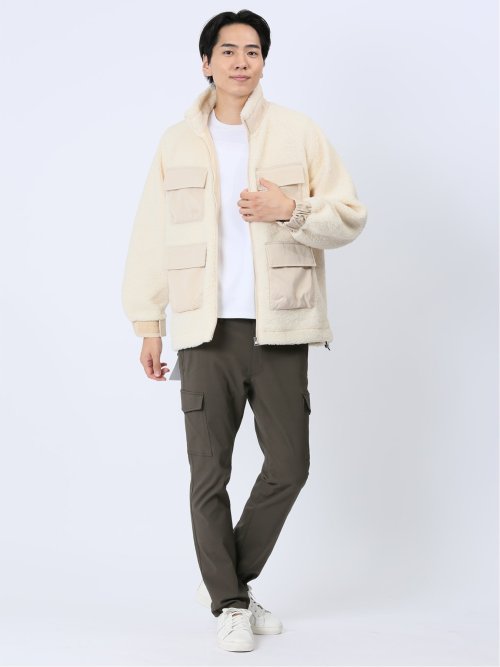 【WEB限定】ミンズクローゼット/mihns closet ボアブルゾン