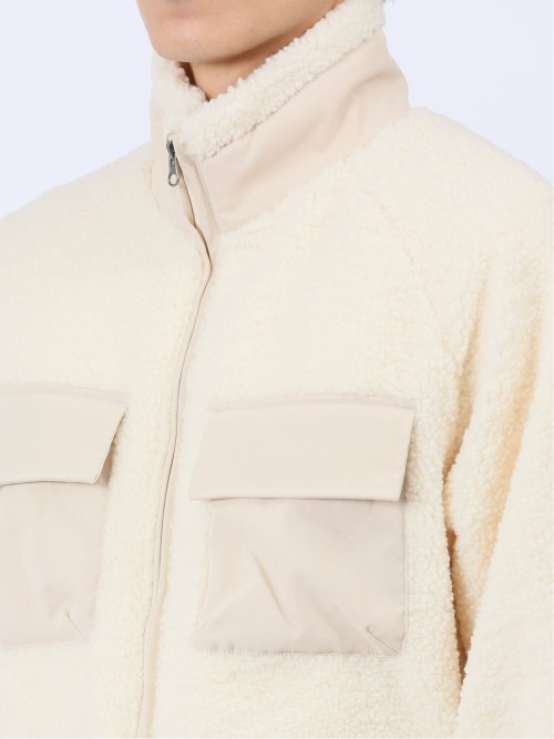 【WEB限定】ミンズクローゼット/mihns closet ボアブルゾン