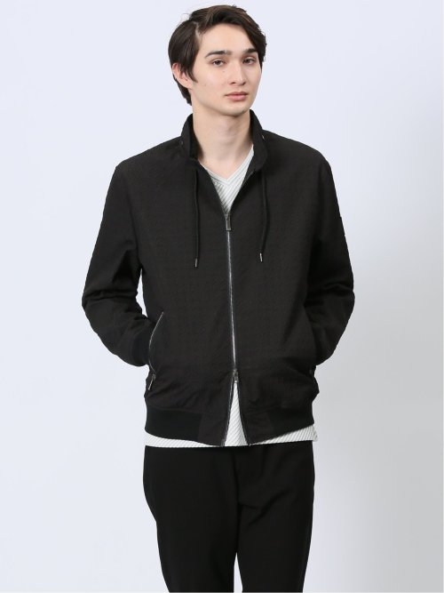 インフード ハイネックブルゾン