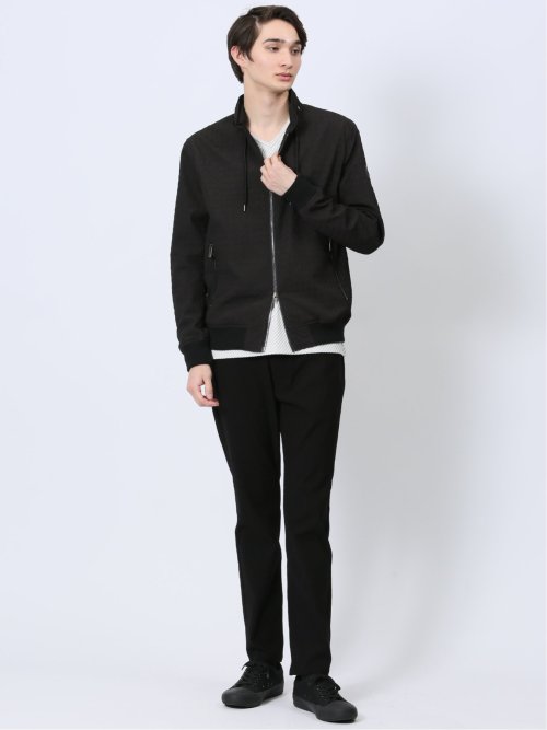 インフード ハイネックブルゾン