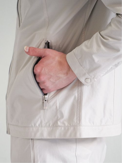 ブライトニット スタンドブルゾン(セットアップ可能)