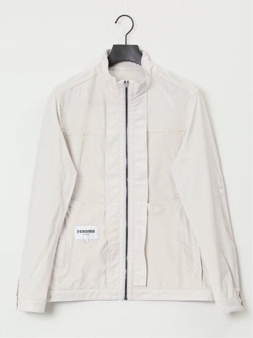 ブライトニット スタンドブルゾン(セットアップ可能)