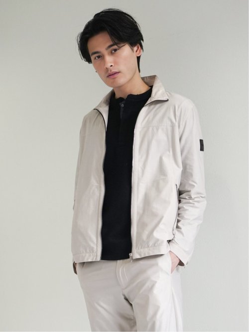 ブライトニット スタンドブルゾン(セットアップ可能)