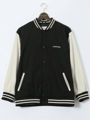 【大きいサイズ】コンバース/CONVERSE 袖配色 スタジャン