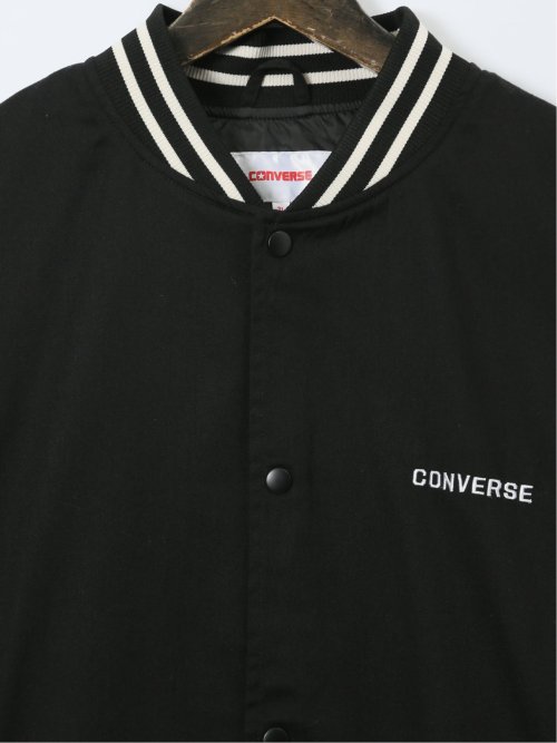 【大きいサイズ】コンバース/CONVERSE 袖配色 スタジャン