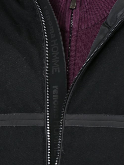 ウールハイブリッド切替 ダウンジャケット